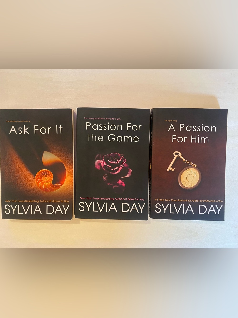 📚3 Books by Sylvia Day - Romantic Fiction 📚
